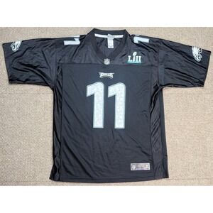 NFL Pro Line Philadelphia Eagles‎ #11 Carson Wentz Football Jersey Size Large